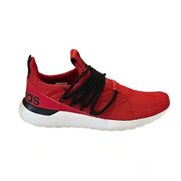 adidas Other - Adidas Lite Racer Adapt Men’s Red Black White Casual Shoes Size 10.5